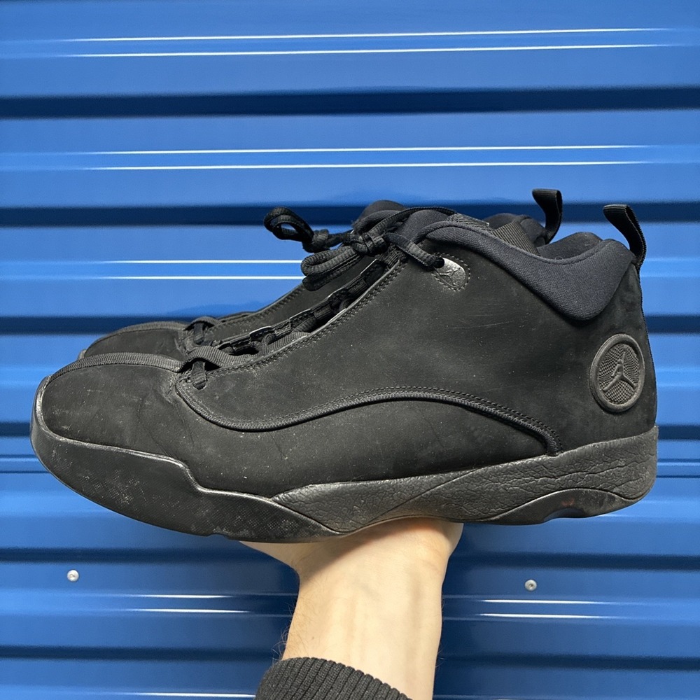 Nike Air Jordan Jumpman Pro Quick Black Basketball Shoes - Men's Size 12